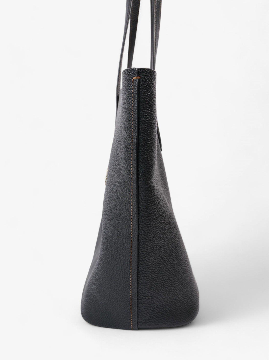 Coach Cameron Tote Black Grained Leather