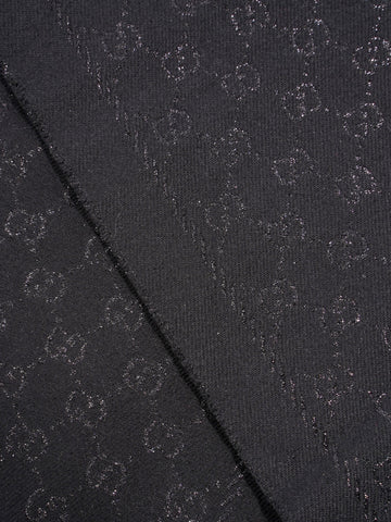 Gucci EC Scarf Black Wool