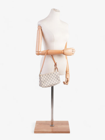Louis Vuitton Pochette Accessoires Damier Azur Coated Canvas
