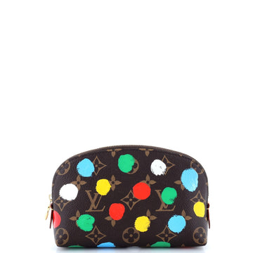 Cosmetic Pouch Yayoi Kusama Painted Dots Monogram Canvas