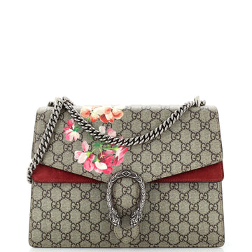 Dionysus Bag Blooms Print EC Coated Canvas Medium