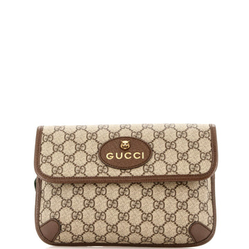 Neo Vintage Flap Belt Bag EC Coated Canvas