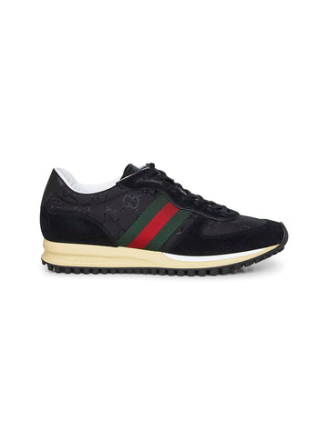 Gucci Men Black Gucci Re-Motion Sneakers