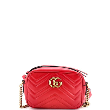 EC Marmont Shoulder Bag Matelasse Leather Mini