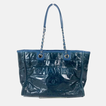 Navy Logo Tote Bag
