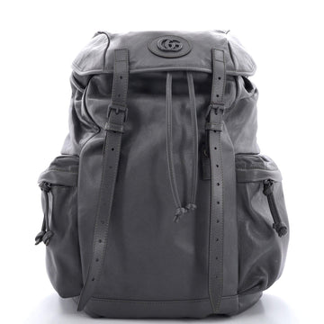 Tonal EC Double Pocket Belt Backpack Leather Large