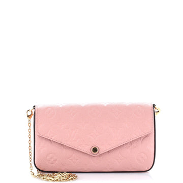 Felicie Pochette Monogram Empreinte Leather