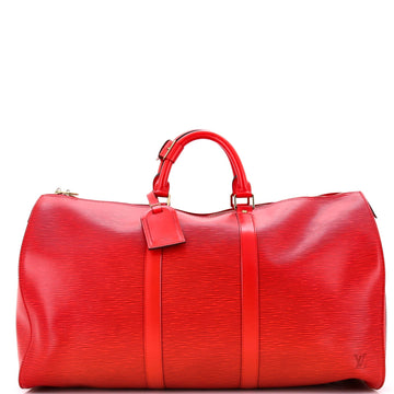 Keepall Bag Epi Leather 50
