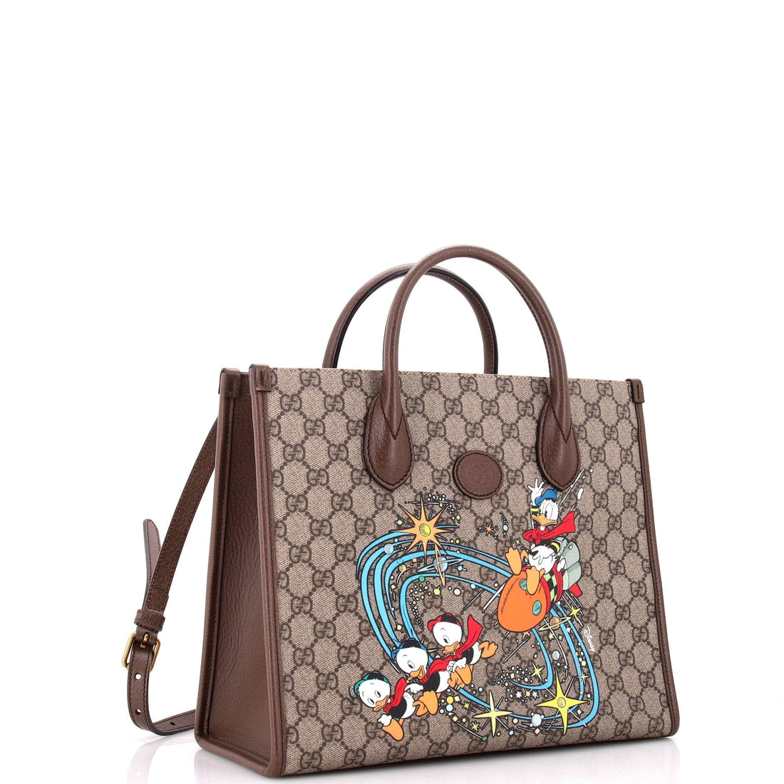 Disney Donald Duck Convertible Tote Printed EC Coated Canvas Medium