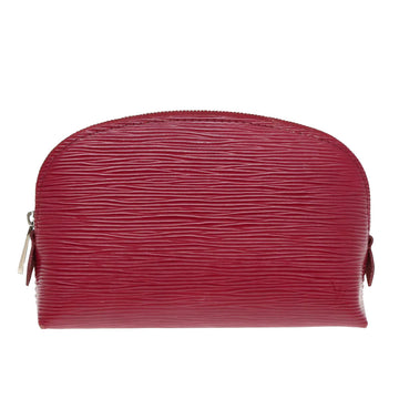 Louis Vuitton Cosmetic Pouch  Leather Clutch Bag