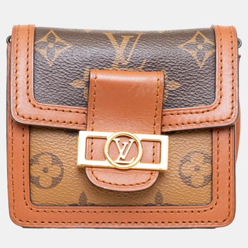 Brown Monogram Micro Dauphine Shoulder Bag
