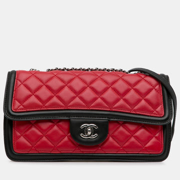 Medium Lambskin Graphic Flap