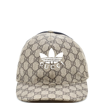 x adidas Double Sided Baseball Cap Embroidered EC Coated Canvas and Canvas