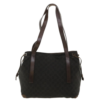 GUCCI EC Canvas Tote Bag Brown 30501/203419  ar8789