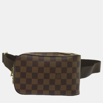 Brown Canvas Geronimos shoulder bag