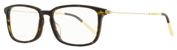 Gucci Men's Classic Eyeglasses EC1056OA 002 Havana/Gold 56mm