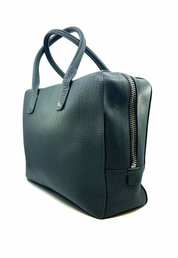 GIORGIO ARMANI Dark Grey Pebble Tote