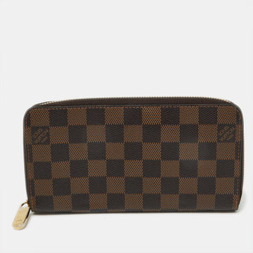 Damier Ebene Canvas Zippy Wallet