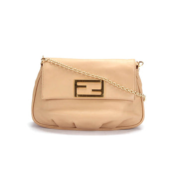 Fendista Leather Pochette Crossbody Bag 8M0276