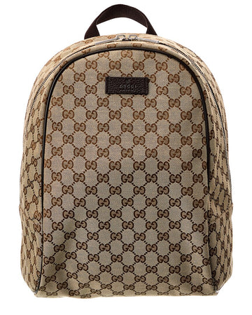 Gucci EC Canvas Backpack