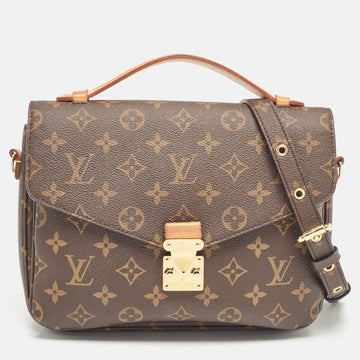 Monogram Canvas Pochette Metis Bag