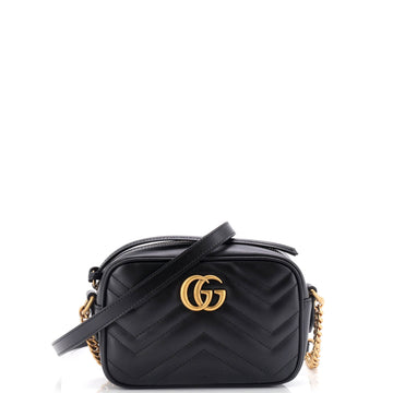 EC Marmont Shoulder Bag Matelasse Leather Mini