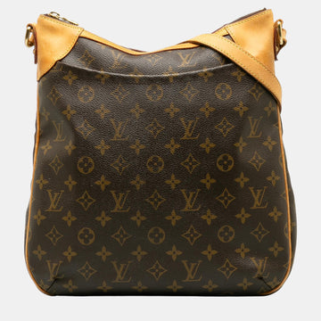 Brown Monogram Odeon MM