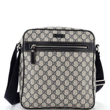 Front Zip Messenger EC Coated Canvas Medium