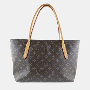 Brown Canvas Raspail PM Tote Bag