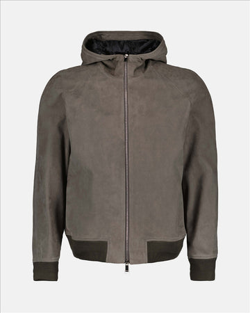 Bomber en cuir