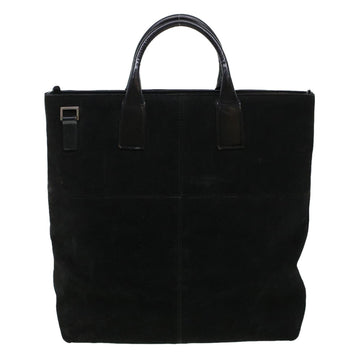 GUCCI Hand Bag Suede Black  bs5946