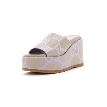 Women's Angelina Platform Wedge Sandals EC Canvas