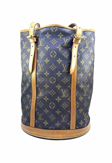 LOUIS VUITTON Brown Coated canvas LOGO Handbag