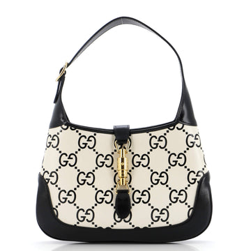 Jackie 1961 Hobo EC Embossed Leather Small