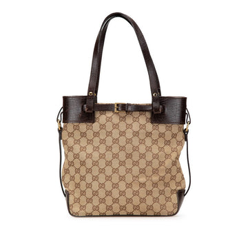 Gucci CS Canvas Tote Bag 107757