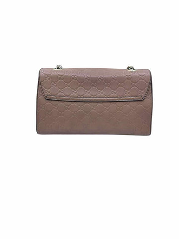 GUCCI Pink Leather Handbag