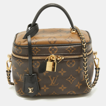 Monogram/Reverse Monogram Canvas Vanity PM