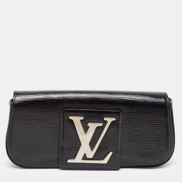 Louis Vuitton Black Electric Epi Leather Sobe Clutch