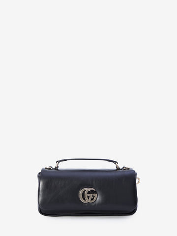 Women's Gg Milano Small Top Handle Bag in Black | 806016AAD5X