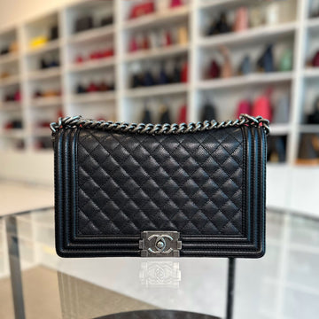 Boy Caviar New Medium 28CM Black Leboy RSHW No 19