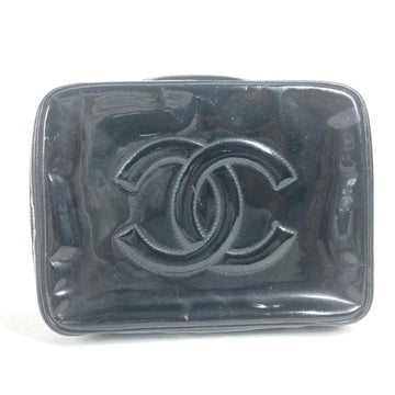 Black Leather Chanel Vanity