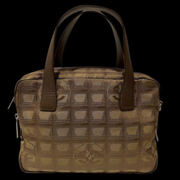 Brown Fabric Chanel Travel Line