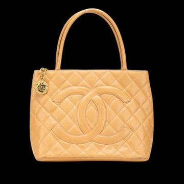 Brown Leather Chanel Tote