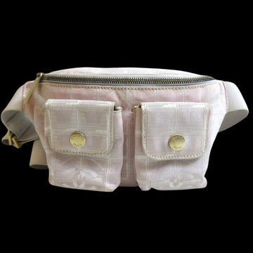 Pink Canvas Chanel Travel Line