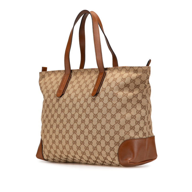 Gucci CS Canvas Sherry Line Tote Bag 308928