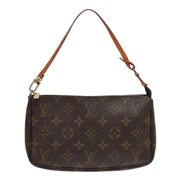Louis Vuitton Pochette Accessoire  Canvas Clutch Bag