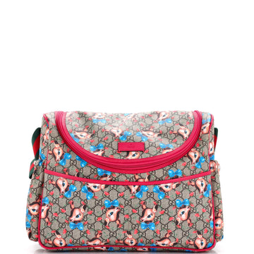 Diaper Bag Printed EC Coated Canvas