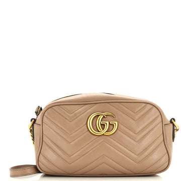 EC Marmont Shoulder Bag Matelasse Leather Small