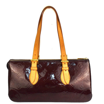 Louis Vuitton Rosewood  Patent Leather Shoulder Bag