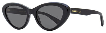 Gucci Women's Cat Eye Sunglasses EC1170S 001 Black 54mm
